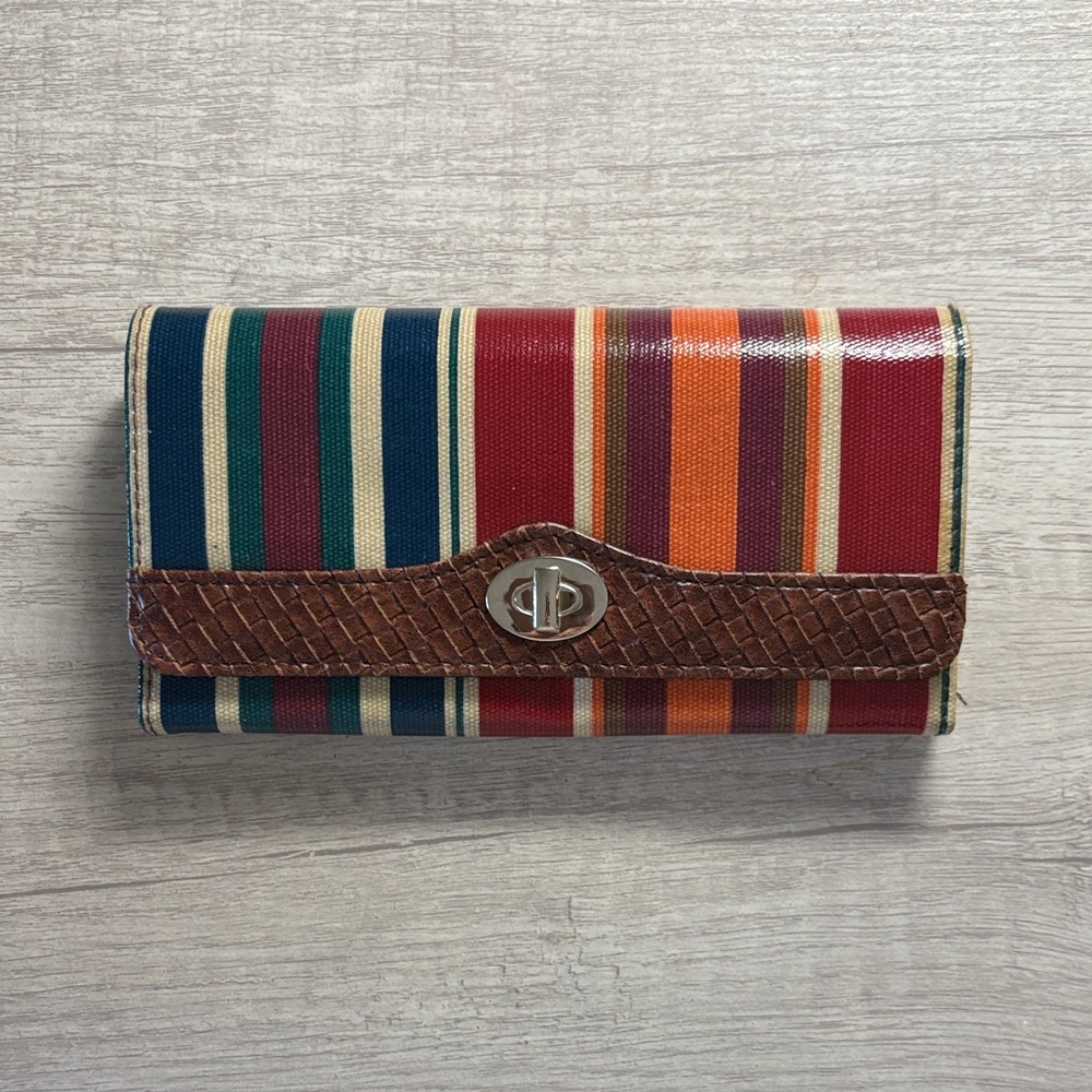 Striped Multicolor Wallet